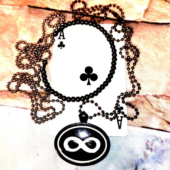 Energy Balance Figure 8 Power Ion Tech Pendant, 2 Ball Chains, Bracelet … - Picture 4 of 7